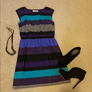 LOFT striped dress